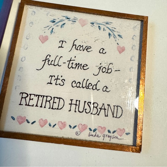 Fix-It Dad magnet, Retired husband magnet - Picture 3 of 7